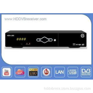 Dual - Core CPU DVB HD Receiver Support S2 3G LAN IKS Open